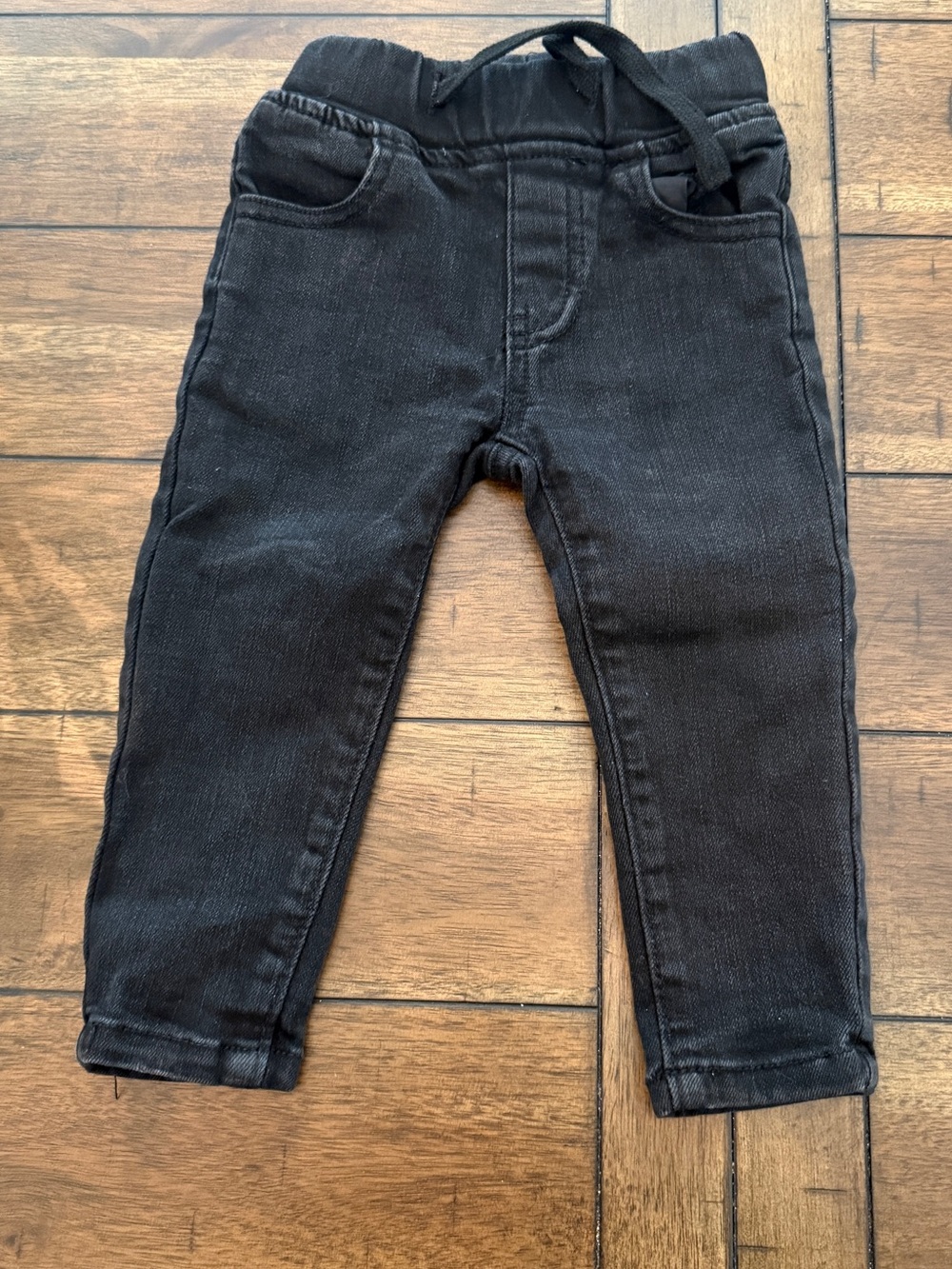 Little Bipsy Black Stretch Pull-On Jeans